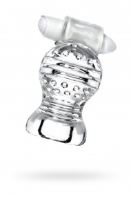 Мастурбатор нереалистичный Lingam by TOYFA  Shakti, TPE, Прозрачный, 9 см
