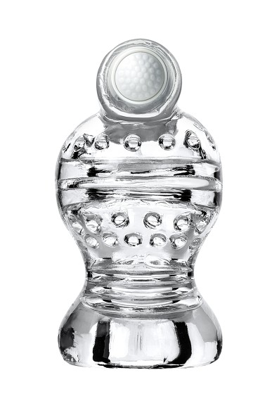 Мастурбатор нереалистичный Lingam by TOYFA  Shakti, TPE, Прозрачный, 9 см