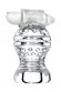 Мастурбатор нереалистичный Lingam by TOYFA  Shakti, TPE, Прозрачный, 9 см