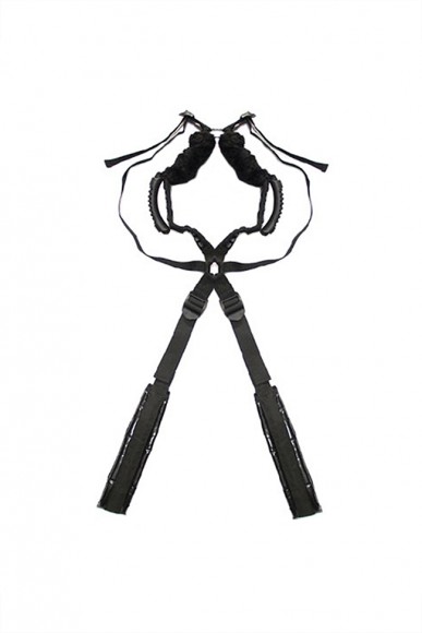 Комплект бондажный Roomfun Sex Harness Bondage на сбруе, чёрный Комплект бондажный Roomfun Sex Harness Bondage на сбруе, чёрный