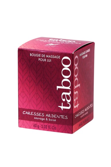 Массажное аромамасло с афродизиаками для мужчин RUF Taboo Сaresses ardentes, пламенные ласки, возбуж Массажное аромамасло с афродизиаками для мужчин RUF Taboo Сaresses ardentes, пламенные ласки, возбуж
