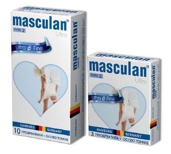 Презервативы Masculan Ultra 2, 10 шт. Особо тонкие (Ultra Fine)